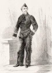 Nicolae Golescu, z LUnivers Illustré, opublikowany 1866
